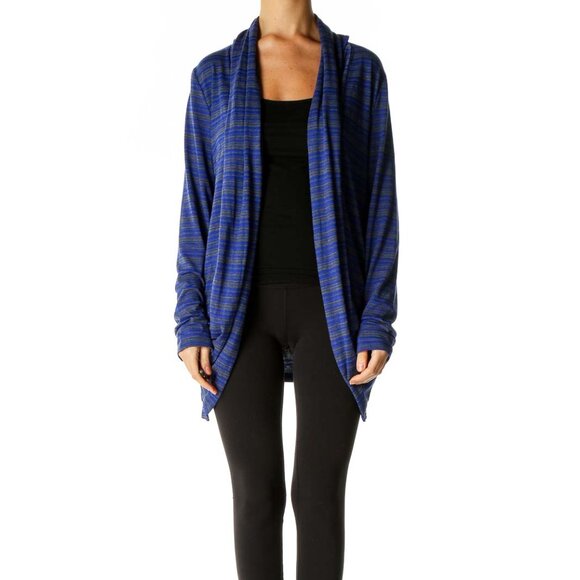 41 Hawthorn Sweaters - 41 hawthorn Blue Striped Cardigan